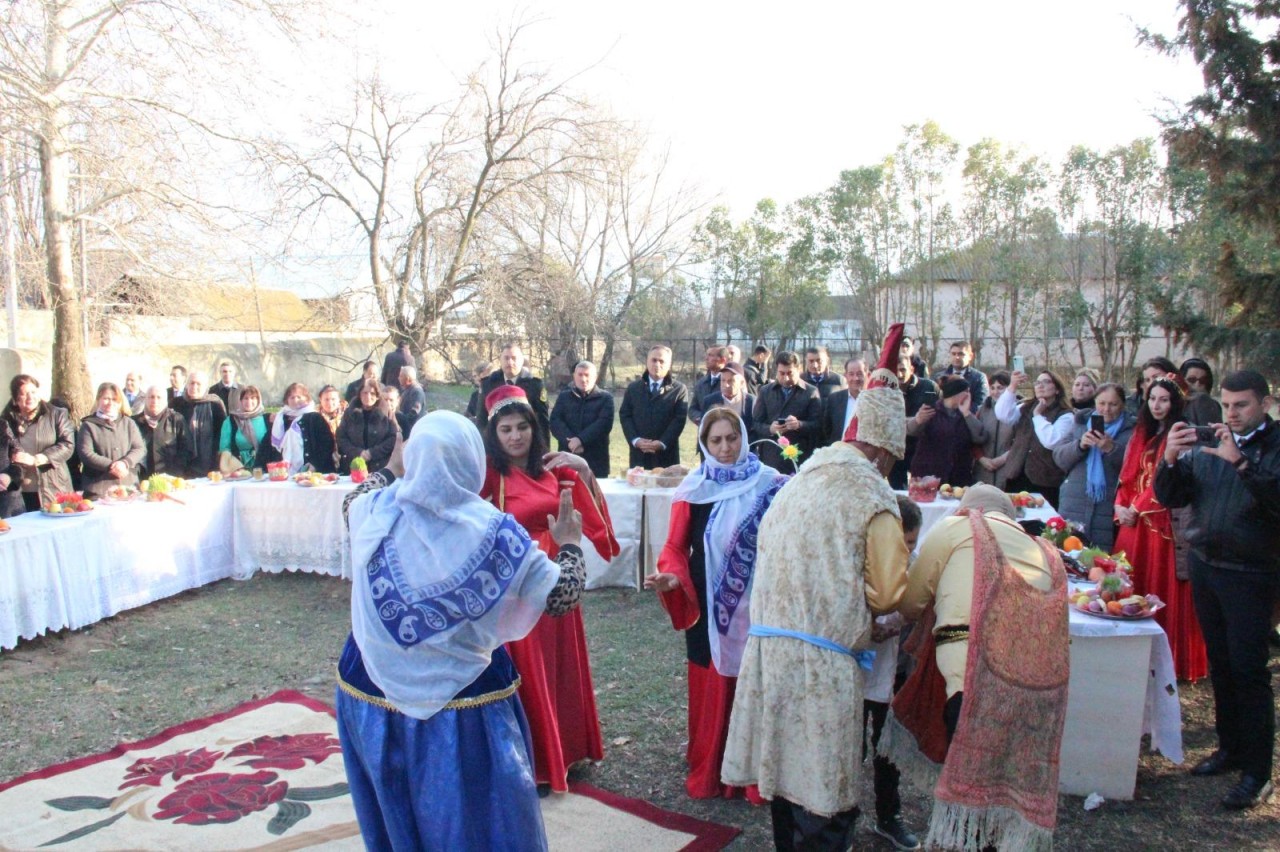Goranboyun Hazırəhmədli kəndində Yel çərşənbəsi qeyd olundu - FOTOLAR